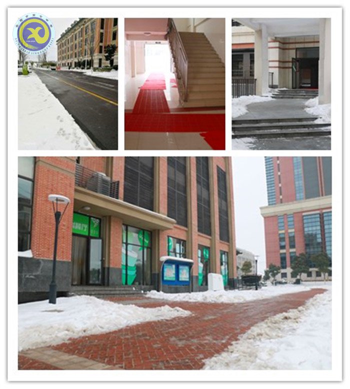 除雪清路暖人心 冰雪天气见真情(图6)