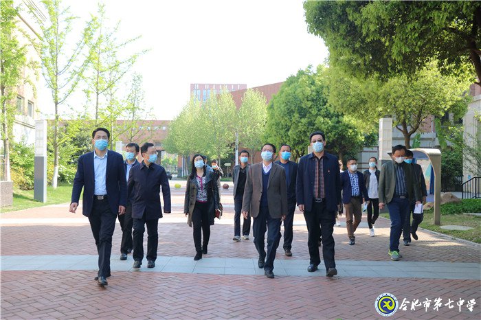 市委副书记郭强调研高三开学复课工作(图8)