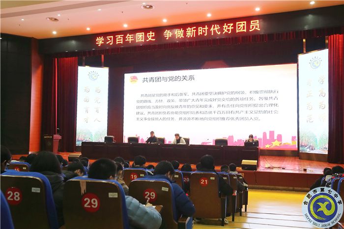 合肥七中第45期团校第二讲正式开讲(图3)
