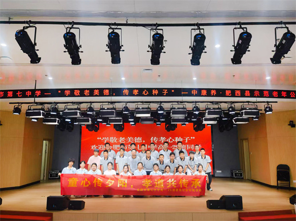 合肥七中高一（29）班开展“青春暖夕阳”社会实践活动(图1)