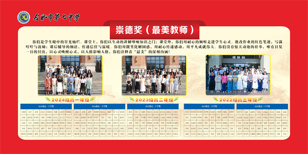 合肥七中开展庆祝第41个教师节系列活动(图7)