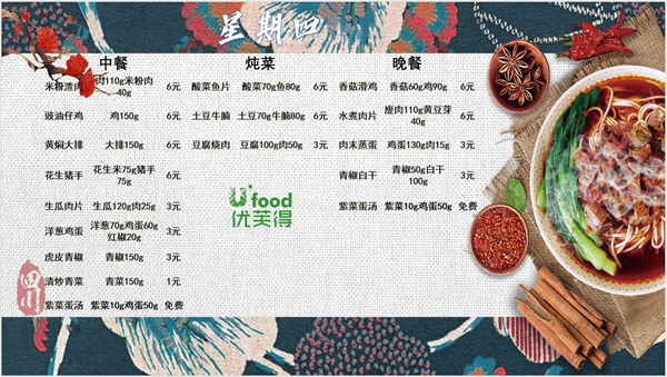 合七美食先知道（本周菜谱）(图5)