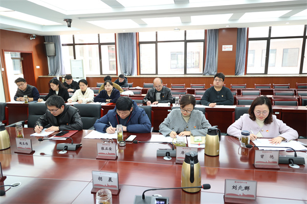 合肥七中召开2025年度党支部书记述职评议会(图2)