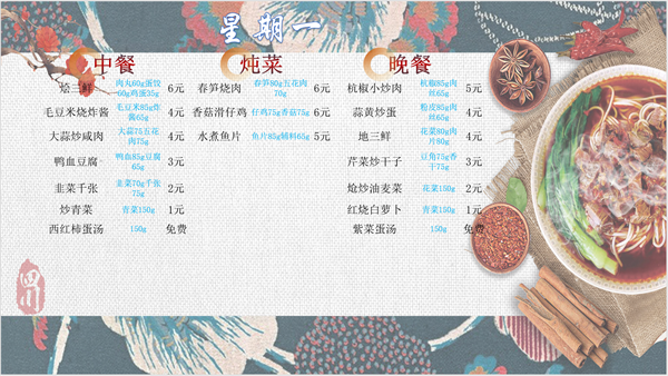 合七美食先知道（本周菜谱）(图10)