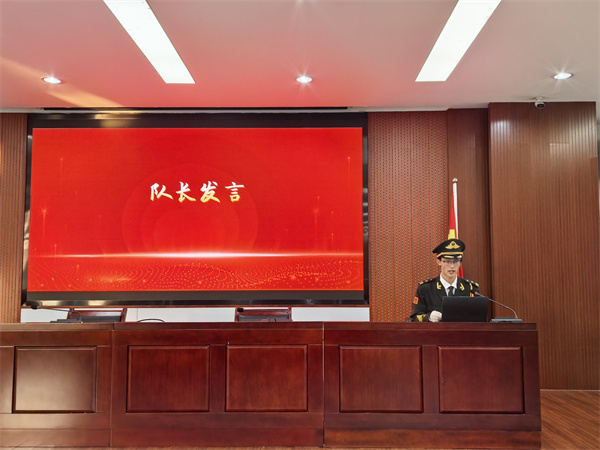 合肥七中国旗护卫队年度总结汇报会圆满举行(图4)