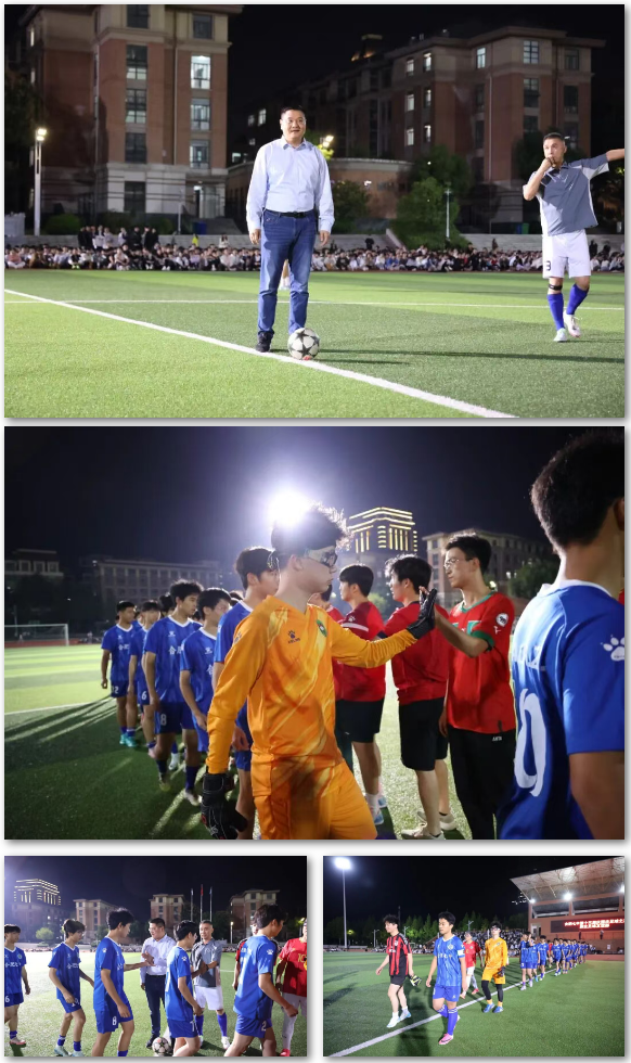 燃！合肥七中“足球之夜”上演师生巅峰对决(图3)